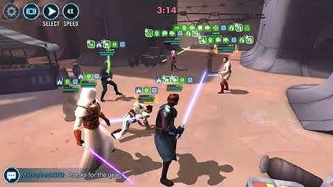 SWGOH Rey vs JMK