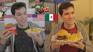 Which burger is better? USA vs. Mexico