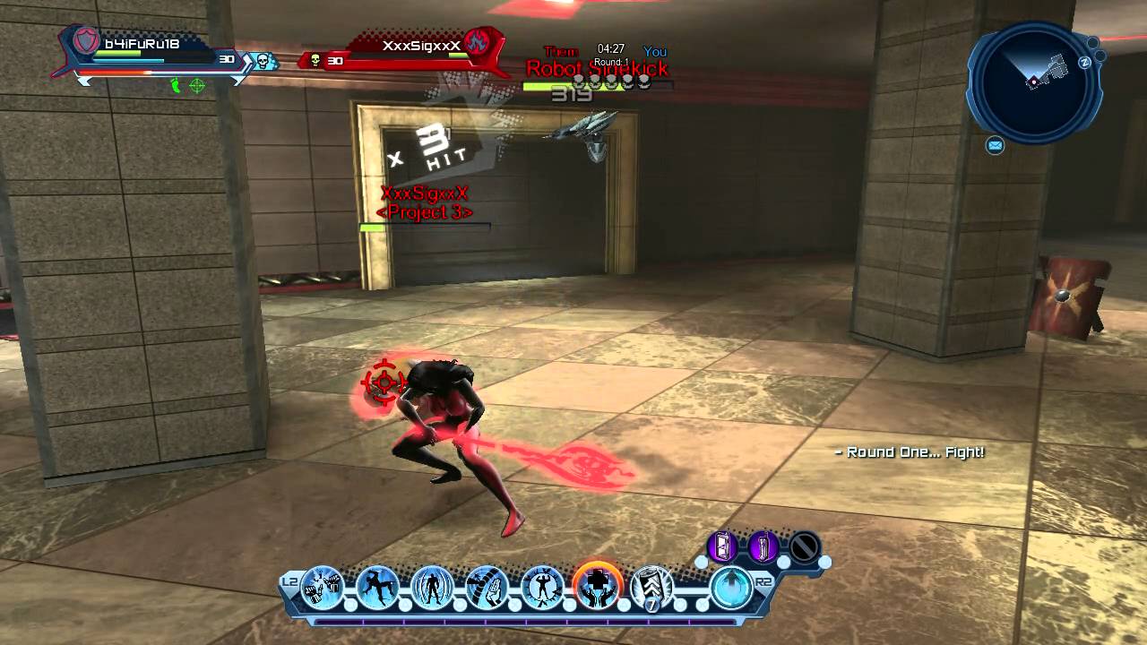 DCUO lair 1v1 arena ass whoopin b4ifuru18 vs xxxsigxxx