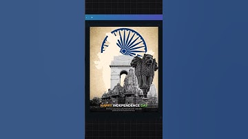 Happy Independence Day 🫡⚡ #india #canva
