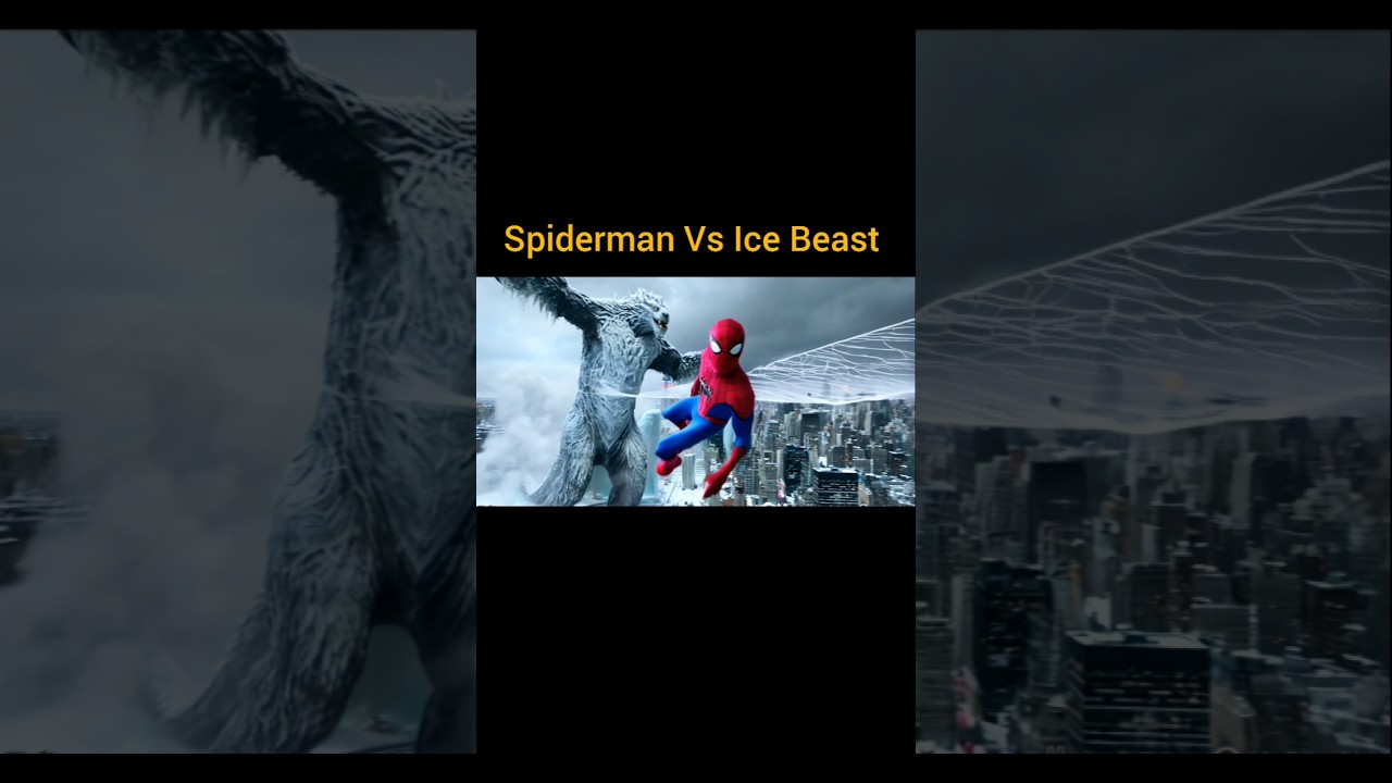 Spider-Man vs Ice Beast: A Frosty Battle to Remember": 