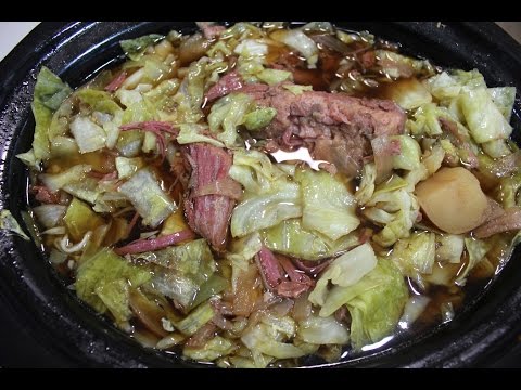Corned Beef and Cabbage Crockpot Recipe: Slow Cooker Corned Beef And Cabbage