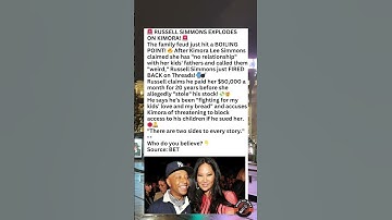 Russell Simmons CLAPS BACK: Fighting for My Kids & My Bread! Full Story Explained