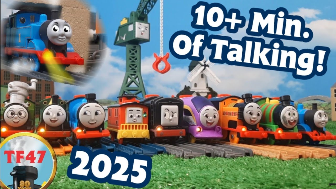 New Thomas Motorized Talking Collection! 10+ Minutes Of Engines 