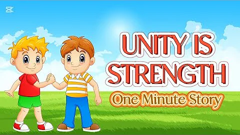 Unity Is Strength | One Minute Story | Kids Rise Stories