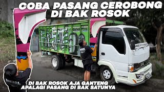 COCOK GAK DI BAK ROSOK??? Coba Pasang Cerobong Di Truk Kiki Core