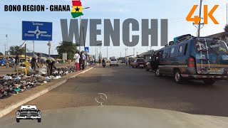 Wenchi Drive Tour in the Bono Region of Ghana 4K