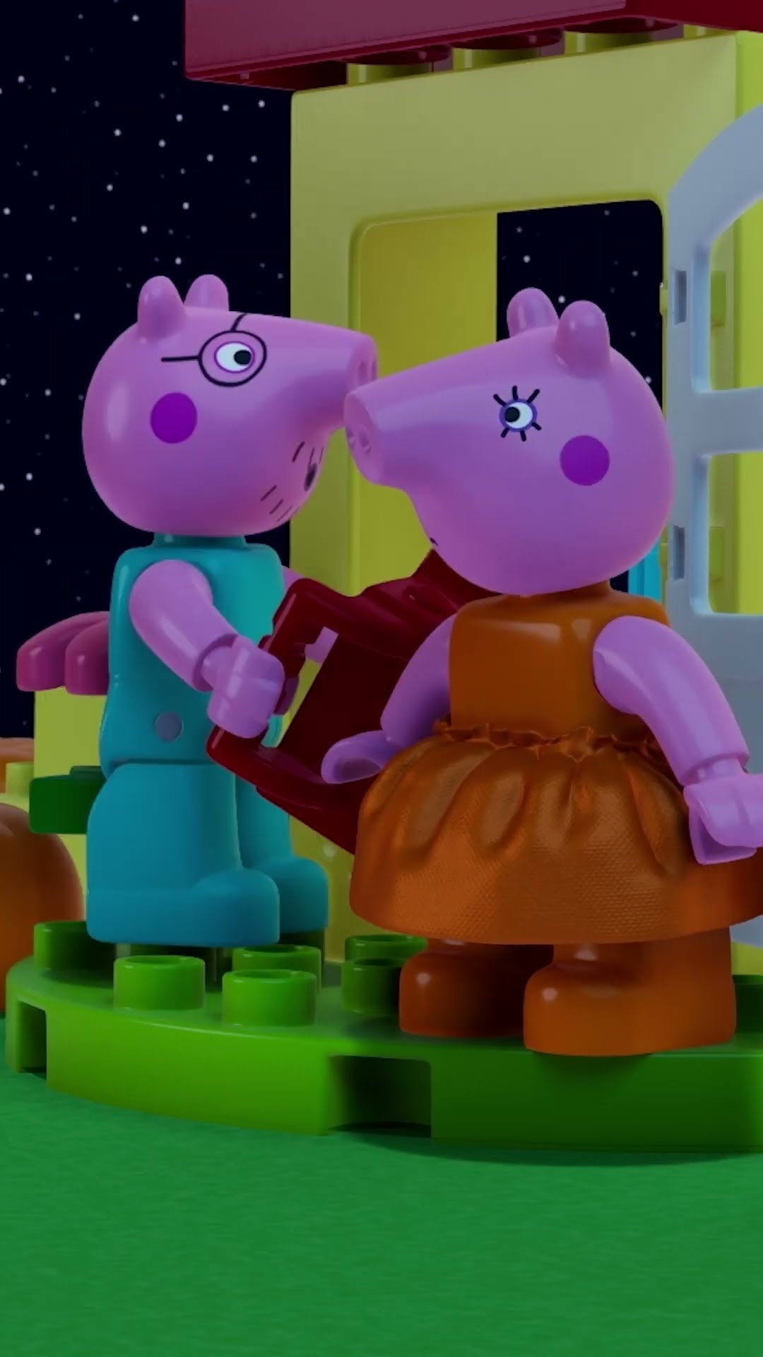 Gostosuras ou Travessuras  #ContosdaPeppaPig #PeppaPig #Shorts #LEGODUPLO