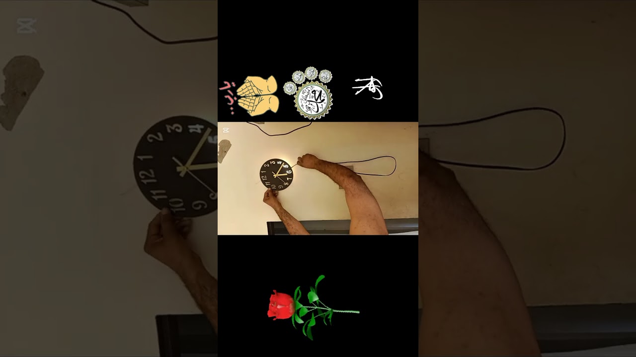 Islamic Wall Clock | Beautiful Glory of Time with Allah’s Blessings 🕰️🕋 @HiTechIslamic 