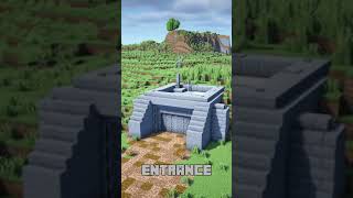 Bunker Bulid Ideas || Minecraft ||Cr: Red Builder screenshot 5