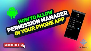 How to Allow Permission Manager in your Phone App 2025 screenshot 2
