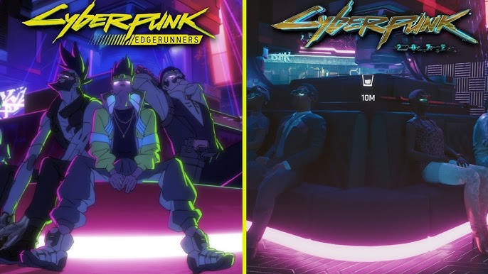 Cyberpunk 2077 - Anime vs. Game