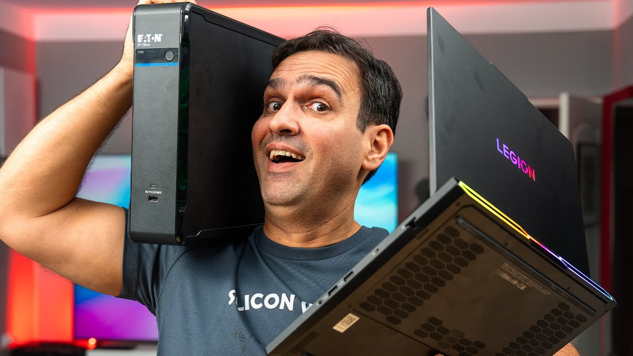 Cel mai NOU procesor AMD, pe cel mai PUTERNIC laptop EVER! Și cum pui BATERIE... la PC!