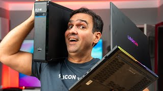 Cel mai NOU procesor AMD, pe cel mai PUTERNIC laptop EVER! Și cum pui BATERIE... la PC!