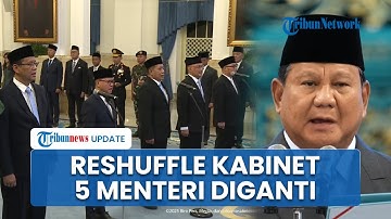[FULL] Presiden Prabowo Reshuffle 5 Menteri Merah Putih & Resmikan Kementerian Haji dan Umrah