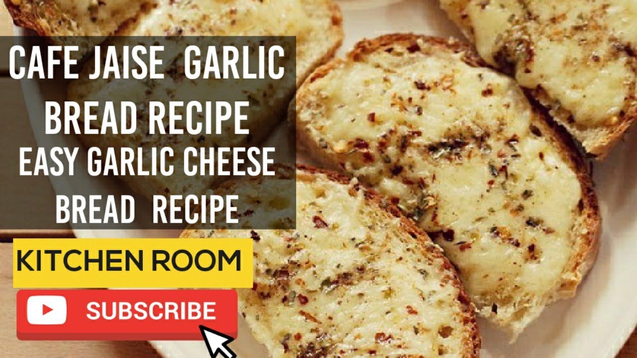 Garlic bread recipe cafe jaise garlic bread recipe without oven(in