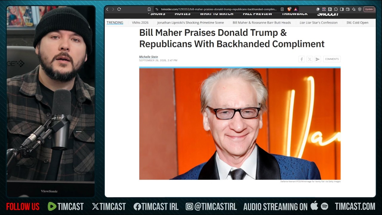 Bill Maher GOES FULL MAGA, Praises Trump Immigration Policy | Tim Pool