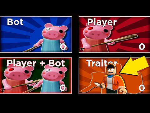 New Roblox Piggy Traitor Mode I Was The Traitor Youtube - roblox piggy player bot