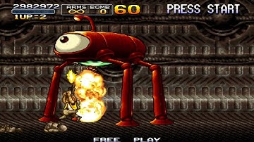 Metal Slug 3 4K HD Gameplay - Mission 5 Part 2