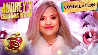 Every Audrey's Christmas Rewind Video🎄 | Compilation | Descendants 3 Resimi