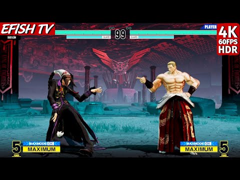 Duo Lon vs Geese Howard (Hardest AI) - KOF XV | 4K 60FPS HDR