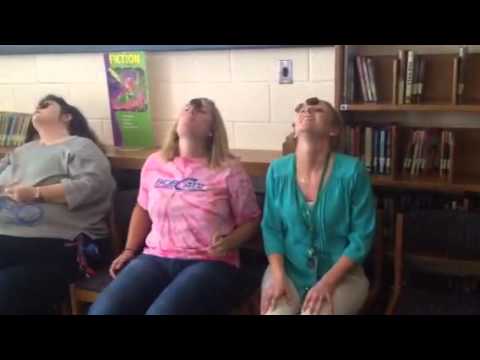 McLeansville Elementary School Staff- Minute-to-Win-It Oreo Challenge.