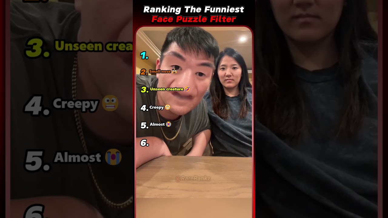 Рейтинг самых смешных головоломк-фильтров для лица. Часть 3 