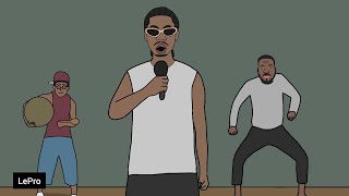 Axel Merryl « Papa No dey » Feat Conii Gangster (VISUALIZER)