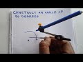 How to construct angle of 90 degree using compass. Mp3 Song