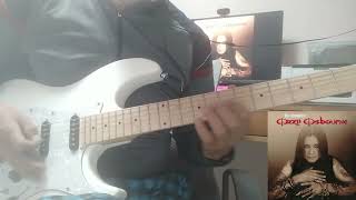 Ozzy Osbourne - Goodbye to Romance guitar solo cover