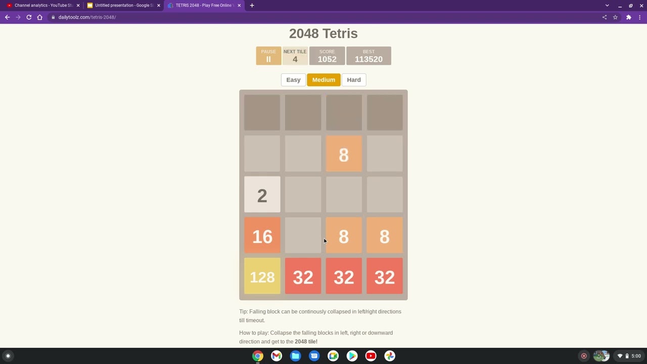 2048 Tetris