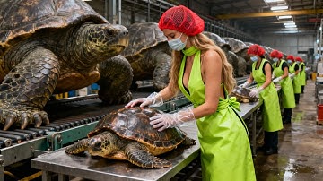 Inside the Turtle Shell Factory | From Rare Shells to High-End Luxury Accessories (Full Process)