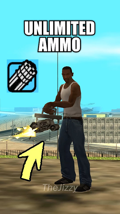 How To Get UNLIMITED MINIGUN in GTA San Andreas! 💥 (Secret Trick) #gta #gtasanandreas #secrets