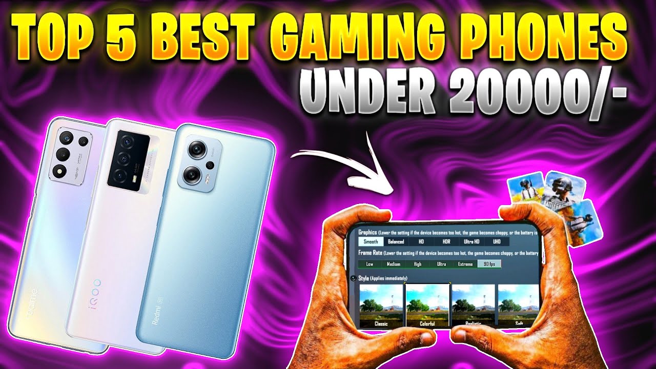 TOP 5 BEST GAMING PHONE UNDER 20 000 RS FOR PUBG BGMI 90FPS top-5-best-gaming-phone-under-20-000-rs-for-pubg-bgmi-90fps