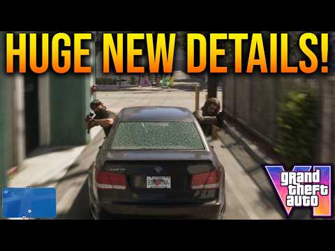 GTA 6 All NEW GAMEPLAY DETAILS Revealed! (Exploration, Vehicles, World Events, & More)