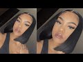 WATCH ME INSTALL + CUT THIS HOLIDAY BOB | ft Supernova Hair | BEAUTYVIAJALEAH