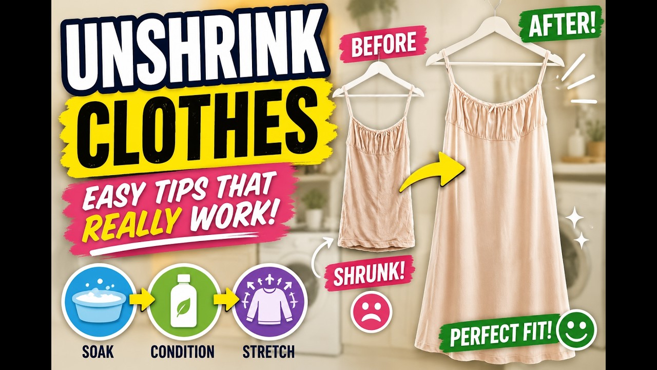 unshrink cotton dress How to UnShrink a Dress