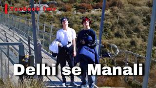 [ Taekook FMV ]  Delhi se manali 😍🏔️ | bts bon voyage | Badshah screenshot 5