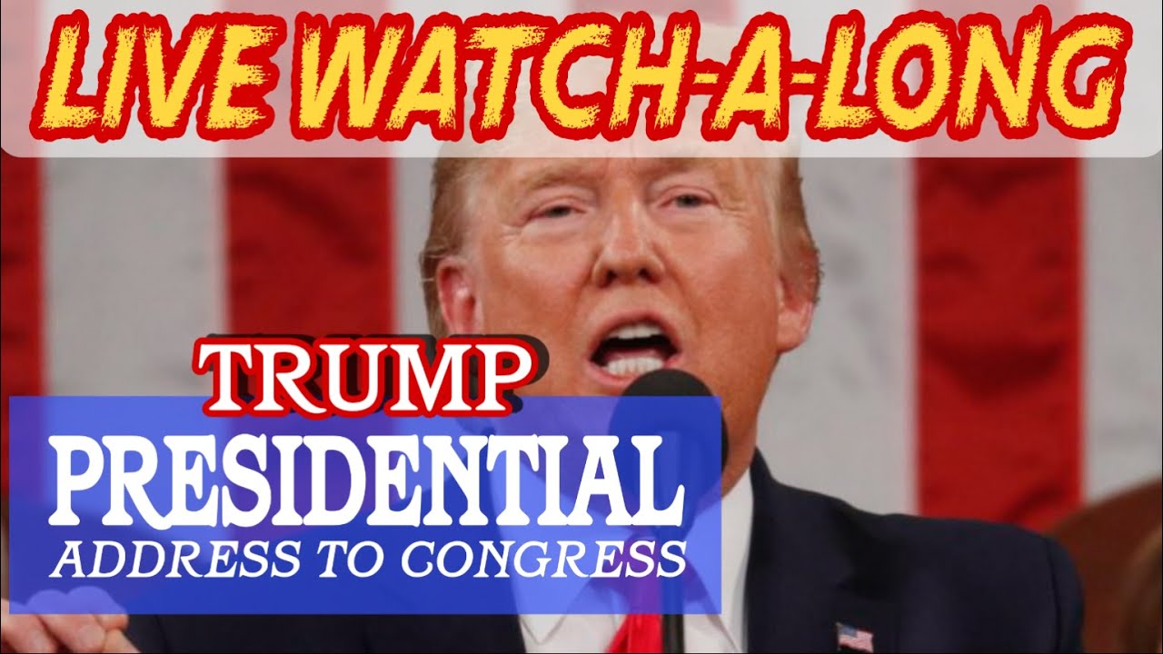 LIVE Trump Address To Joint Session of Congress - YouTube