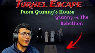 Granny -4 The Rebellion Turnel Escape From Granny's Horror House #12thgamer
