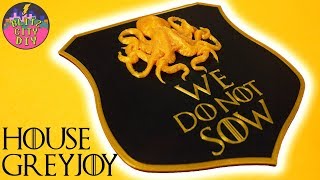 3D Printed Game of Thrones House Greyjoy Shield