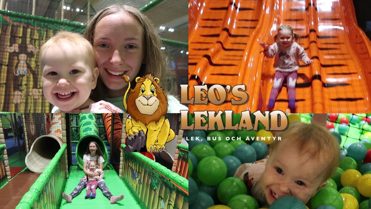 Barnvakt åt Vera & Clara på Leos Lekland!