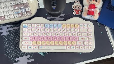YUNZII C75 Keyboard - Milk V2 Switch Typing Sound Test