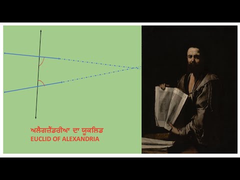 ਅਲੈਗਜ਼ੈਂਡਰੀਆ ਦਾ ਯੂਕਲਿਡ | EUCLID OF ALEXANDRIA