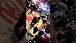 Street Artist Harang. With Audience.