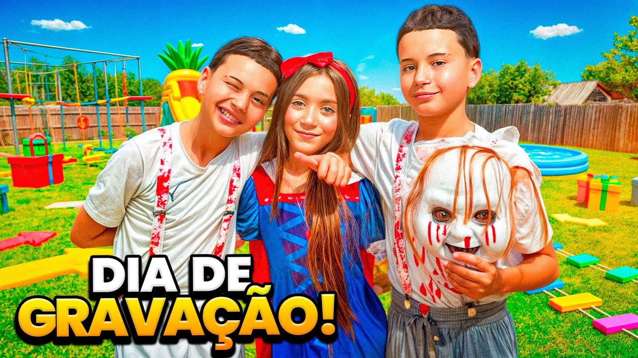 GÊMEOS ANTÔNIO E JP EM DIA DE GRAVAÇÃO • Vem com a Sophia! • 