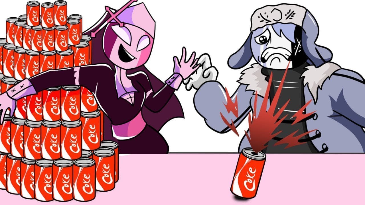 1 VS 100 Layers Food Challenge Friday Night Funkin' Mukbang Animation Complete Edition | BonaGames