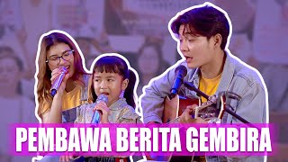 Pembawa Berita Gembira salam Alaika  Jasmine Tri Suaka Nabila Maharanitrisna Kids Competition