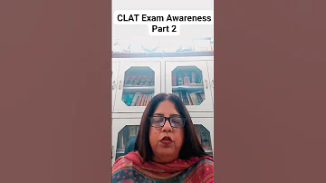 CLAT Exam 2025 Awareness Part 2 CLAT 2025 Viralreel Awareness Law Entrance Education Viralvideo 
