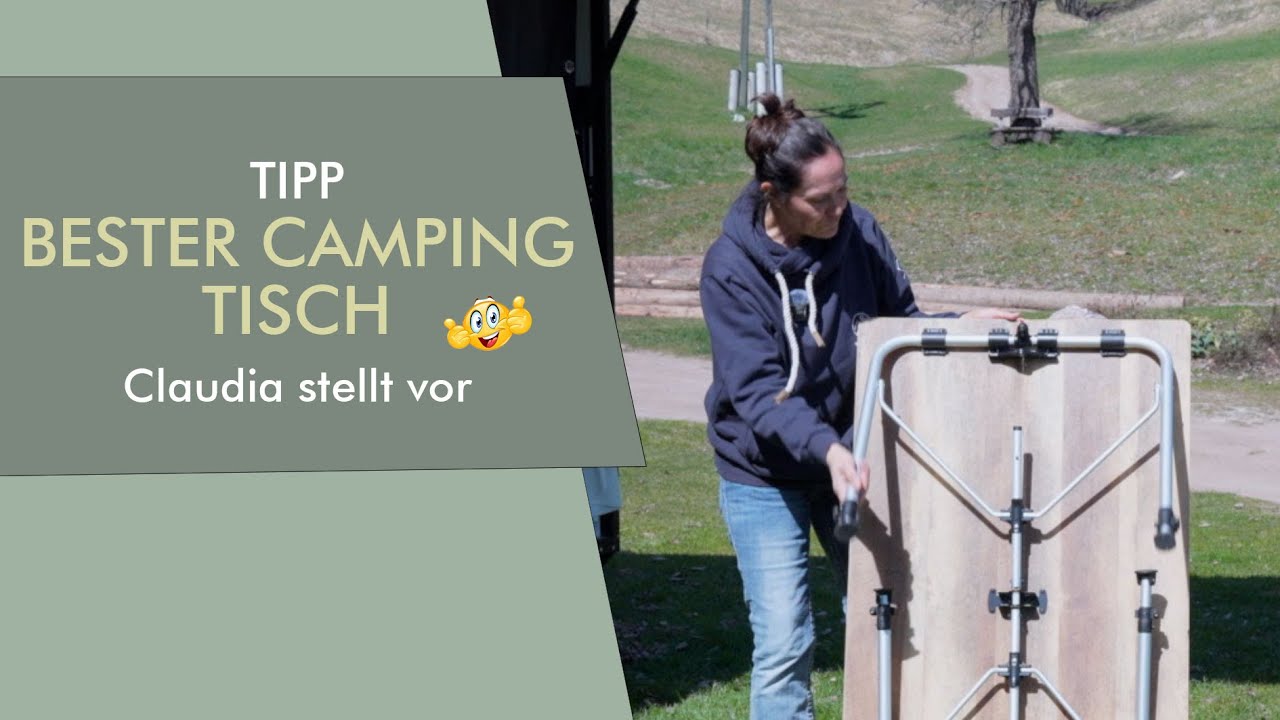Campingtisch Dometic Zero Light Oak - Claudia von Wanderkuss stellt ihren Lieblingstisch vor